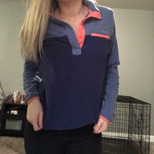 Columbia 3/4 button pull over